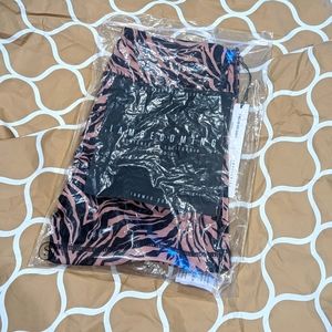 IAB "I am Becoming" 5 inch Booty shorts tiger striped